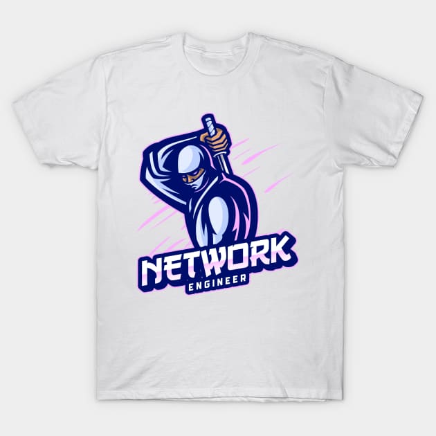 Network Engineer expert T-Shirt by ArtDesignDE